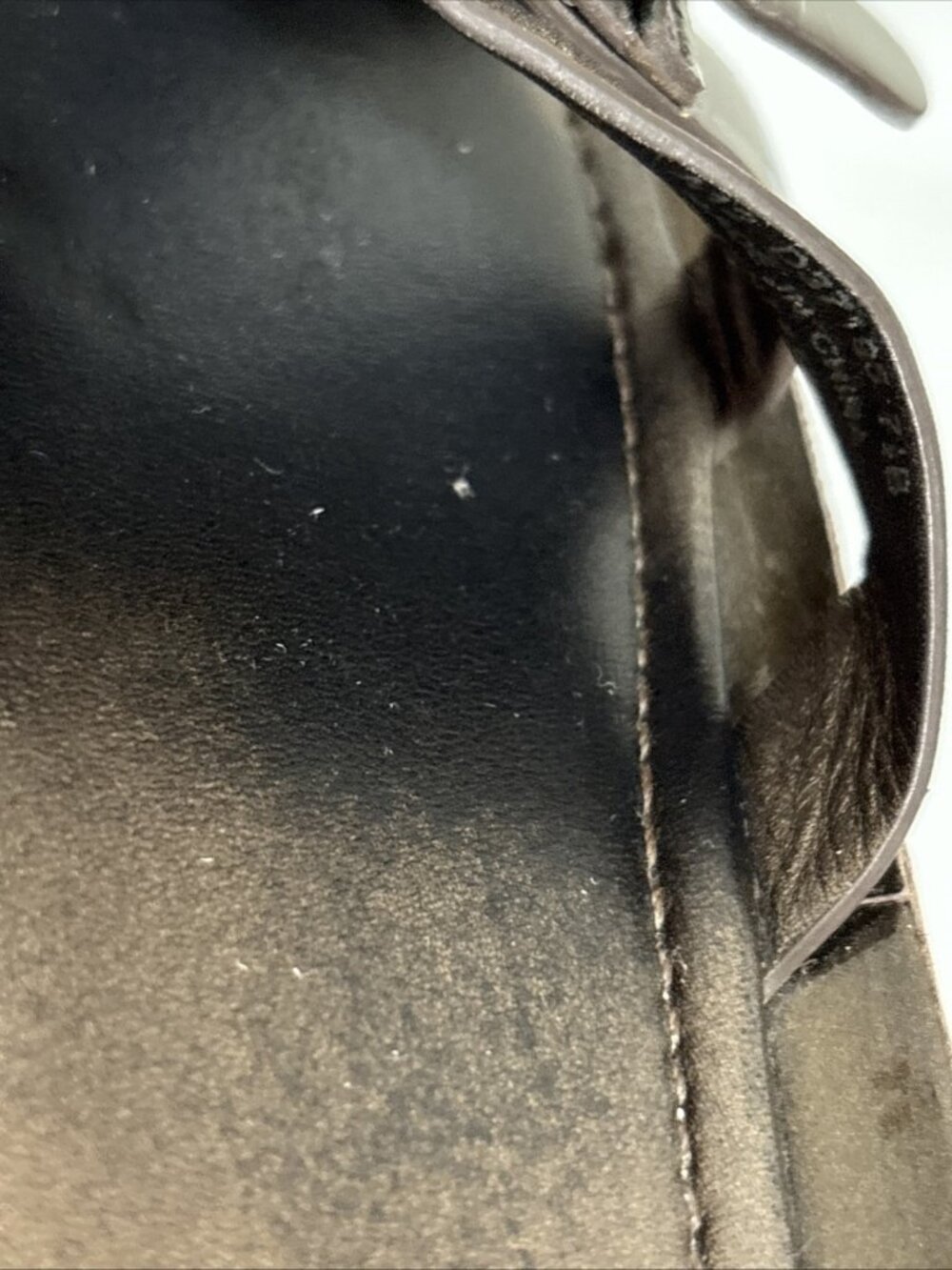 Cole Haan Brown Bronze Leather Slip On Buckle Sandals - Picture 14 of 15